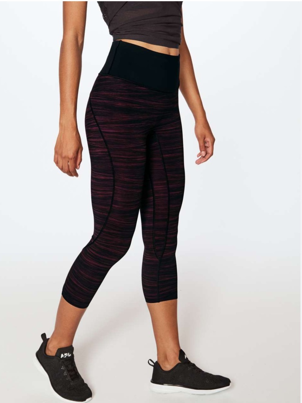 Lululemon Run The Day Crop Size 2 - Picture 3 of 12